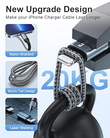 Apple iPhone ブラック 本体 充電ケーブル付き第二世代SE Amazon.co.jp: BLACKSYNCZE iPhone 充電ケーブル 2M 3本セット