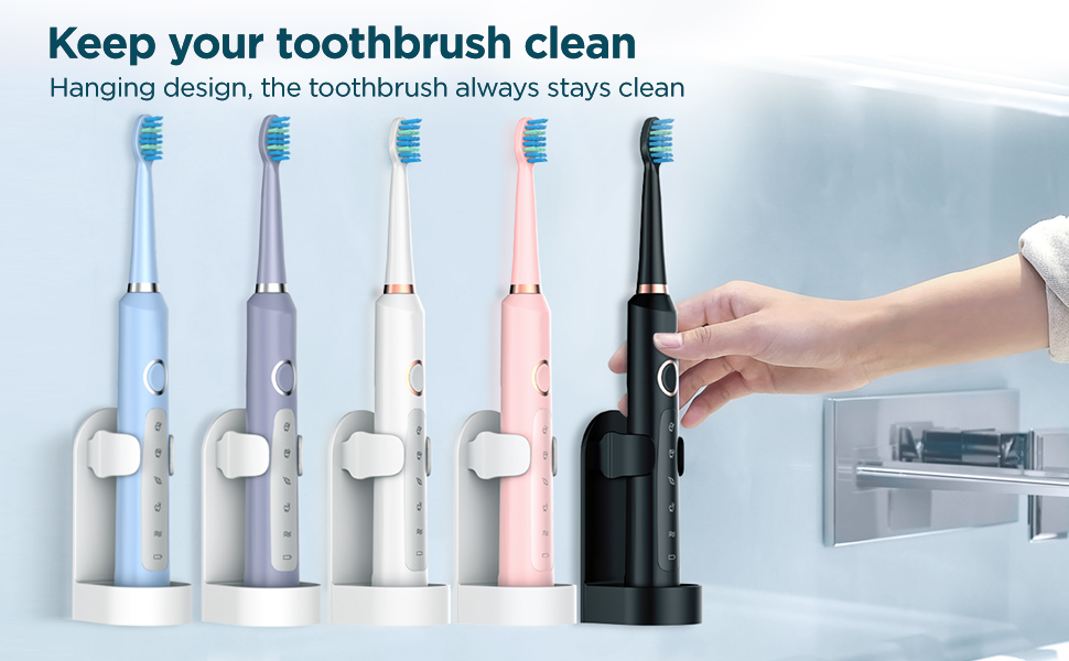 Bushgor Sonic Electric Toothbrushes for Adults Rechargeable
