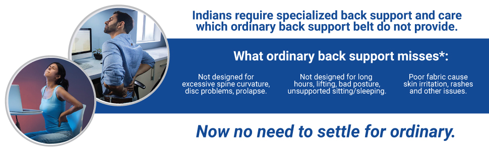 Pug back support vs ordinary
