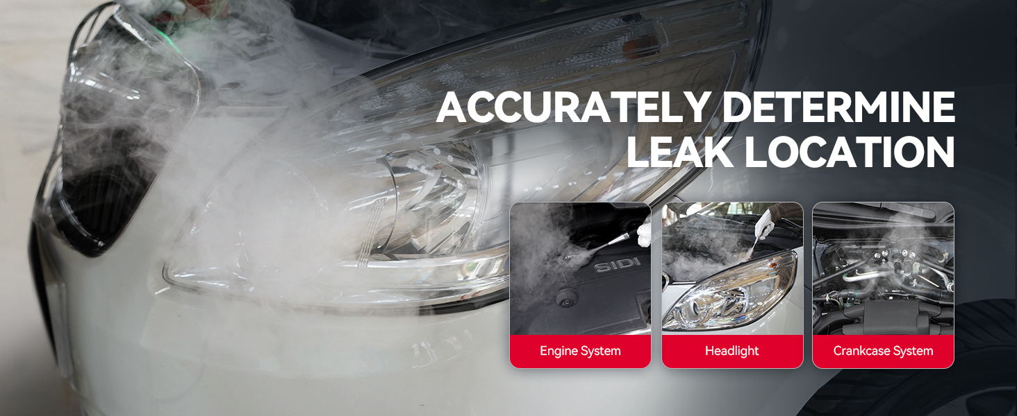 Automotive Smoke Machine Leak Detector