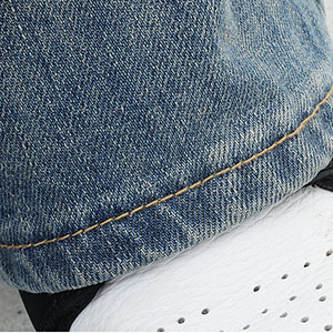 Women&#39;s high waisted wide leg jeans