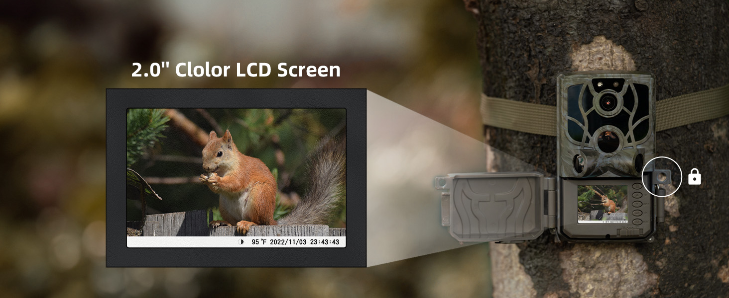 Wildlife camera with 2.0