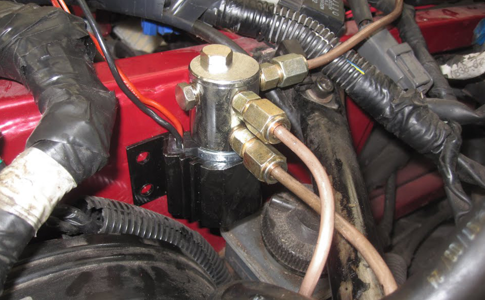 Racewill 25 ft 3/16 Copper Coated Brake Line Kit (Includes 16 Fittings and 4 Unions Brake Line