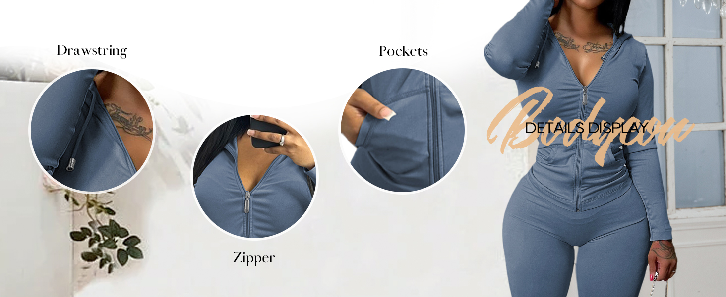 black two piece outfits for women