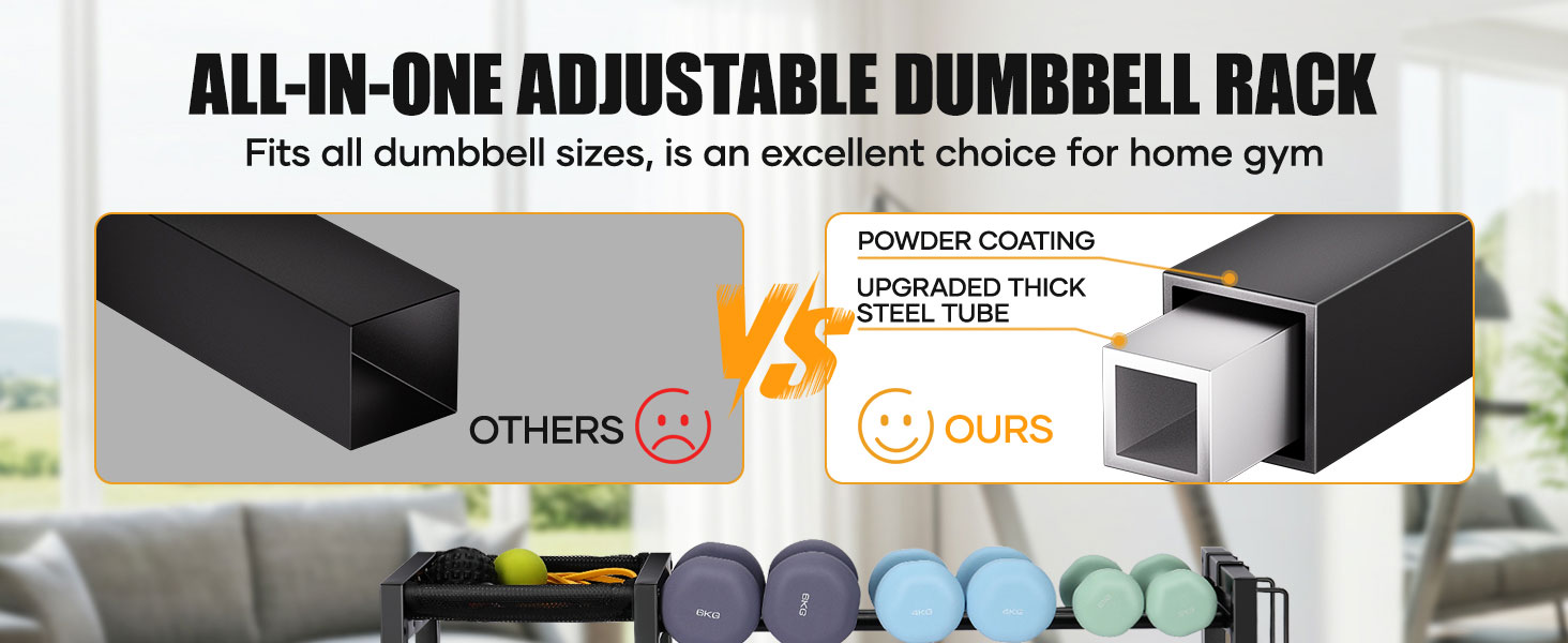 dumbbell rack stand only weight storage rack for home gym 3 tier adjustable compact weight stand