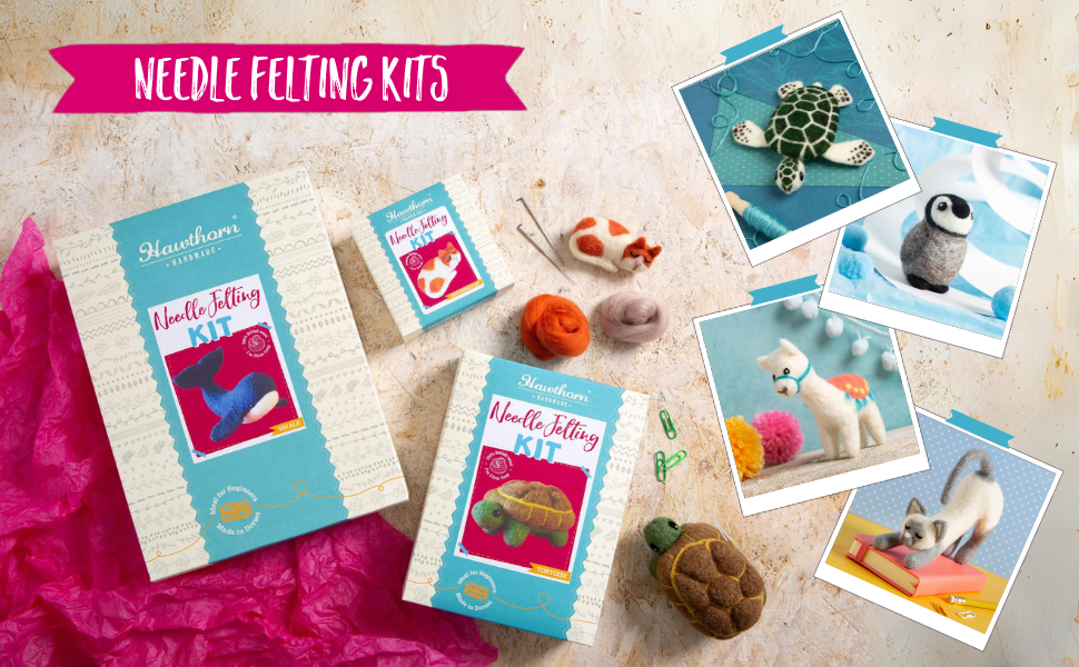 Kits de feutrage à l'aiguille