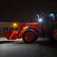 42w 14led round led light bar