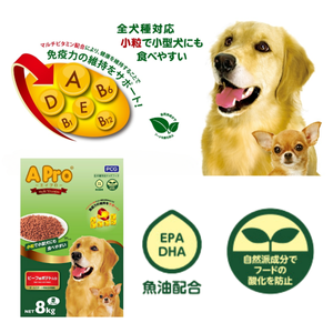 ドッグフード 79 A Pro 犬用 ドライフード（7歳以上の高齢犬用）8kg×2袋_A Pro 犬