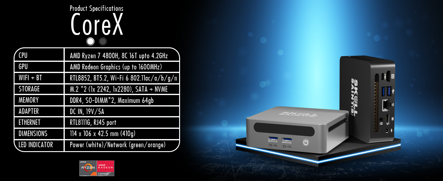 CoreX 4800H Mini PC