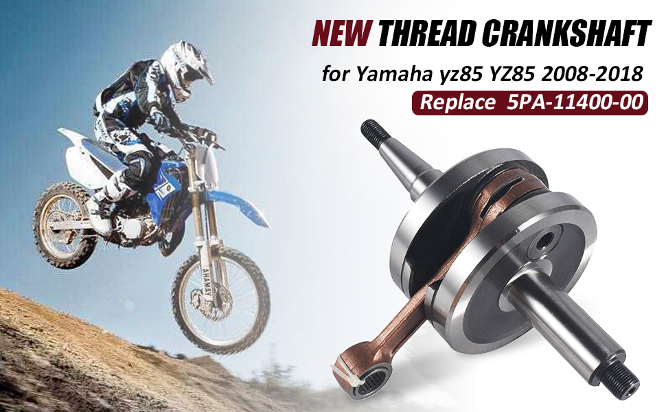 Amazon.com: Thread Crankshaft fit for Yamaha yz85 YZ85 2008