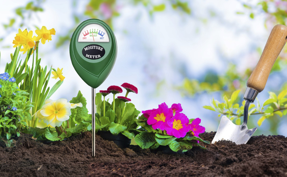 Suplong Soil Moisture Meter Long Probe Deep Use, Water Moisture Meter