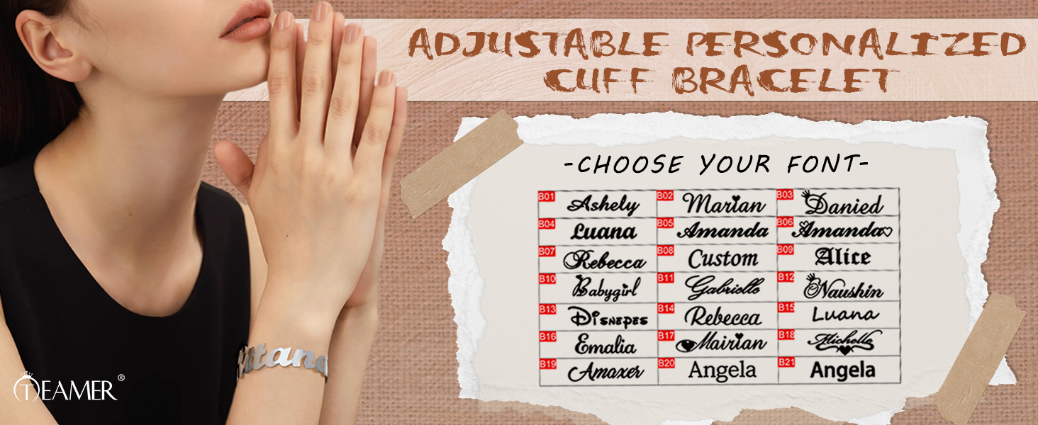 Custom Name Bracelet