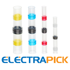 ELECTRAPICK 180PCS Solder Seal Wire Connectors Kit 