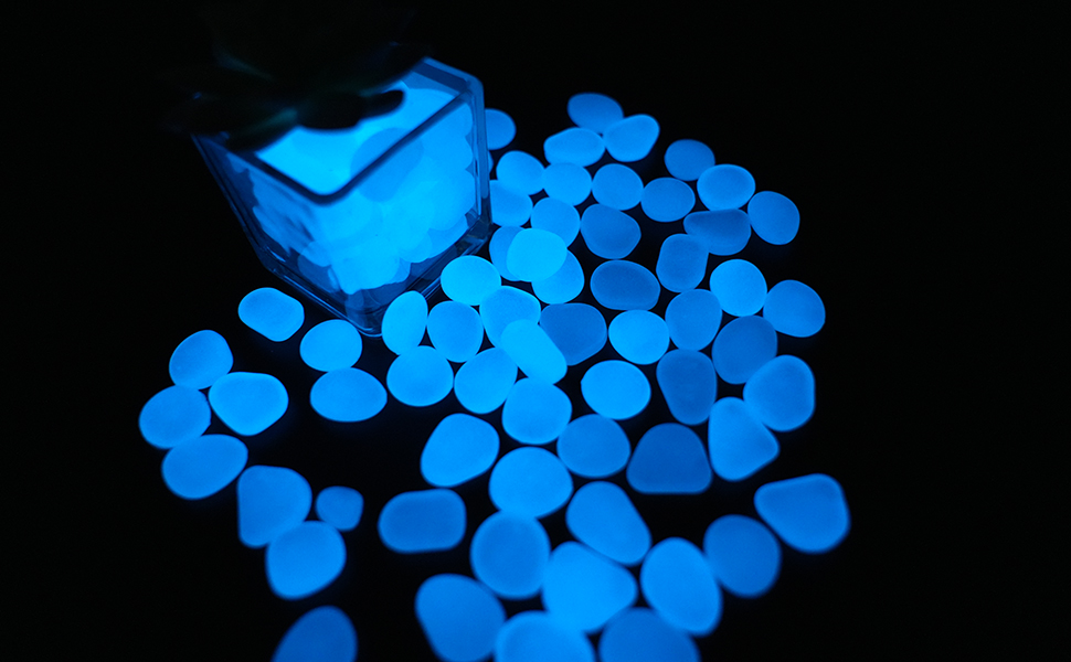 glow rocks for outside