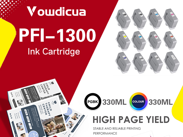 新品未開封キヤノンPFI-1300Yイエロー image PROGRAFインク 純正