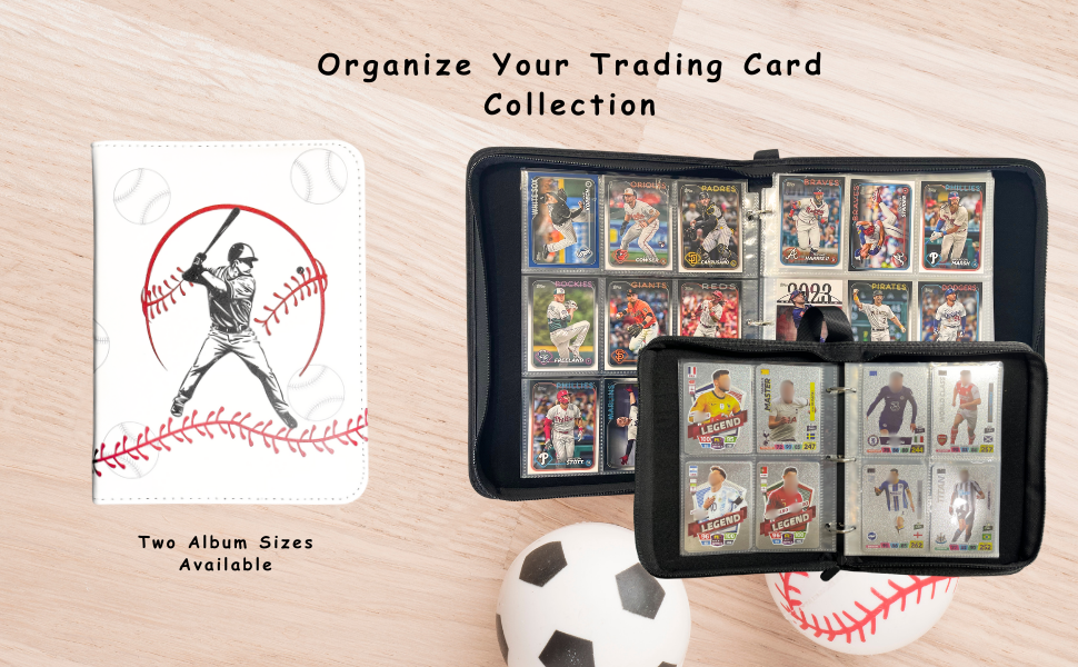 Binder for trading cards 400 440 900 pockets baseball soccer basketball