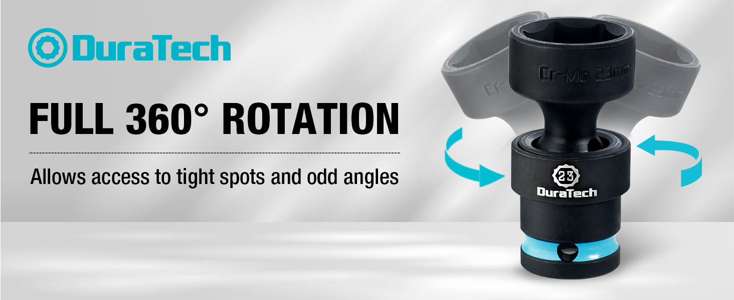 full 360° rotation