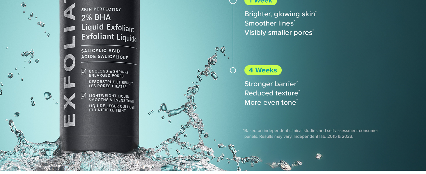 facial toner exfoliant salicylic acid toner bha for face glowing skin