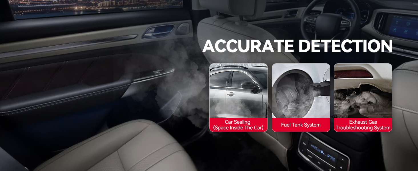Automotive Smoke Machine Leak Detector