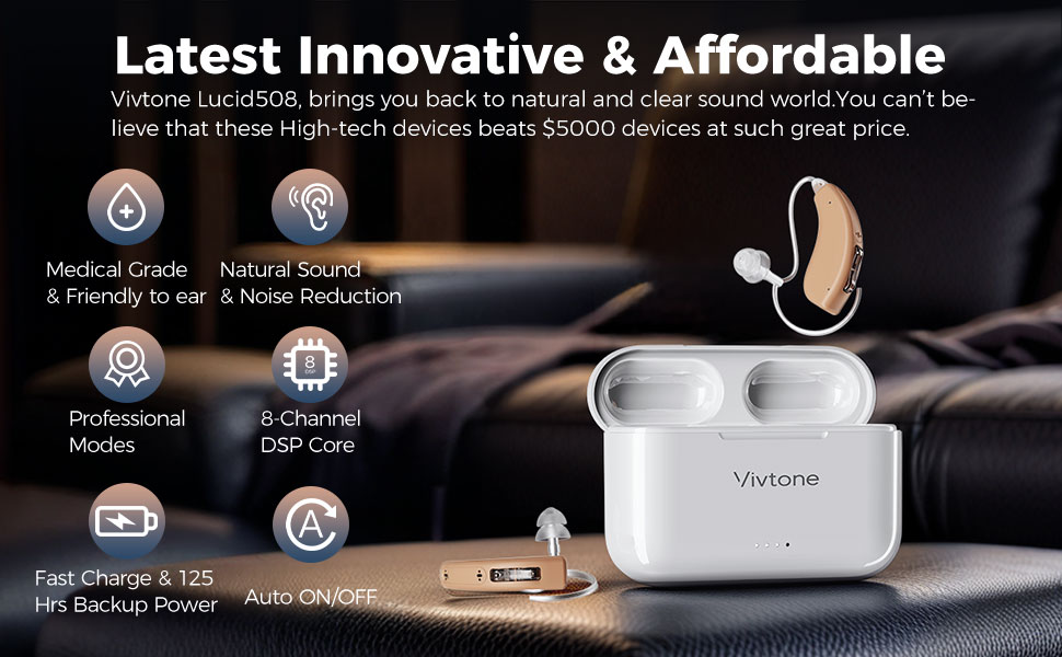 Vivtone Lucid508 hearing aids