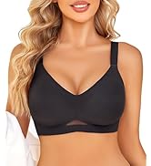 Avidlove Wireless Bras for Women Bras No Underwire Seamless Push Up Bralette Full Coverage Comfor...