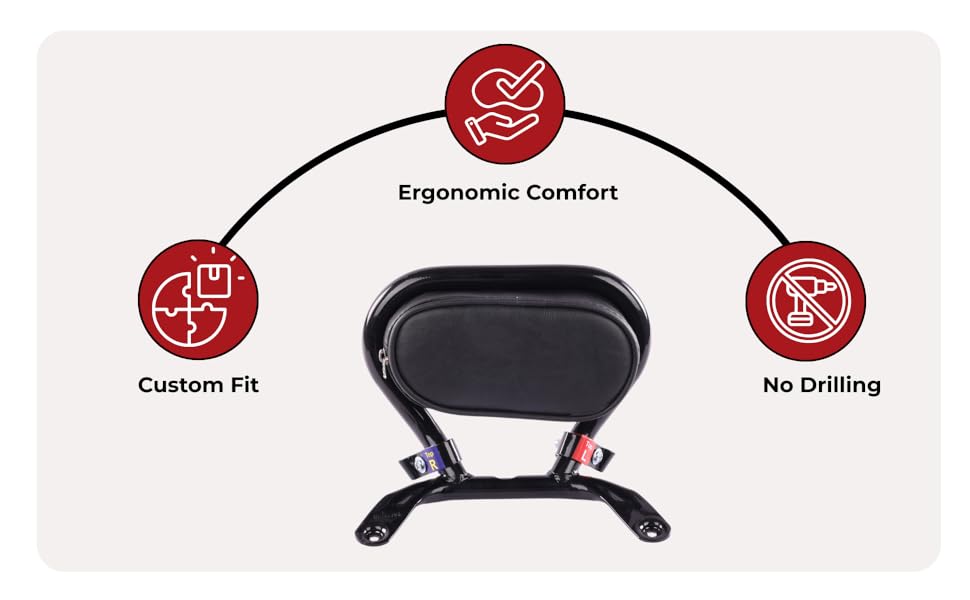 ola backrest s1 pro gen 1 s1x air 2 gen2 Ola S1 Comfortable Backrest Pro for Rose Gold