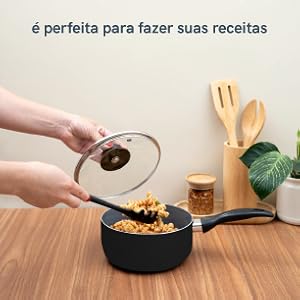 PANELA ANTIADERENTE OIKOS BASE 16 CM - 1,3L – OIKOS 