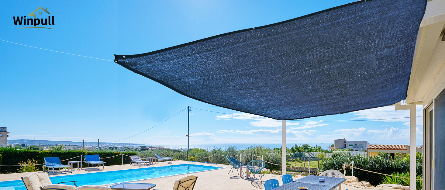 Winpull Garden 70 Shade Cloth, 6.5 x 10 FT Sun Shade Mesh