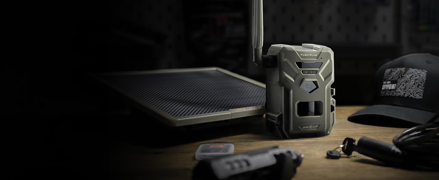 FLEX-PLUS cellular trail camera with double battery capacity