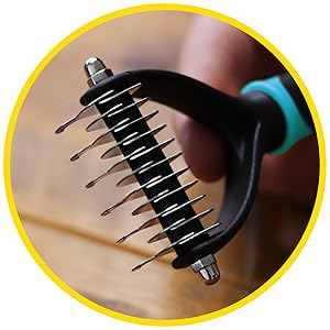 dematting tool for grooming dogs efficiently removing dog hair for all breeds