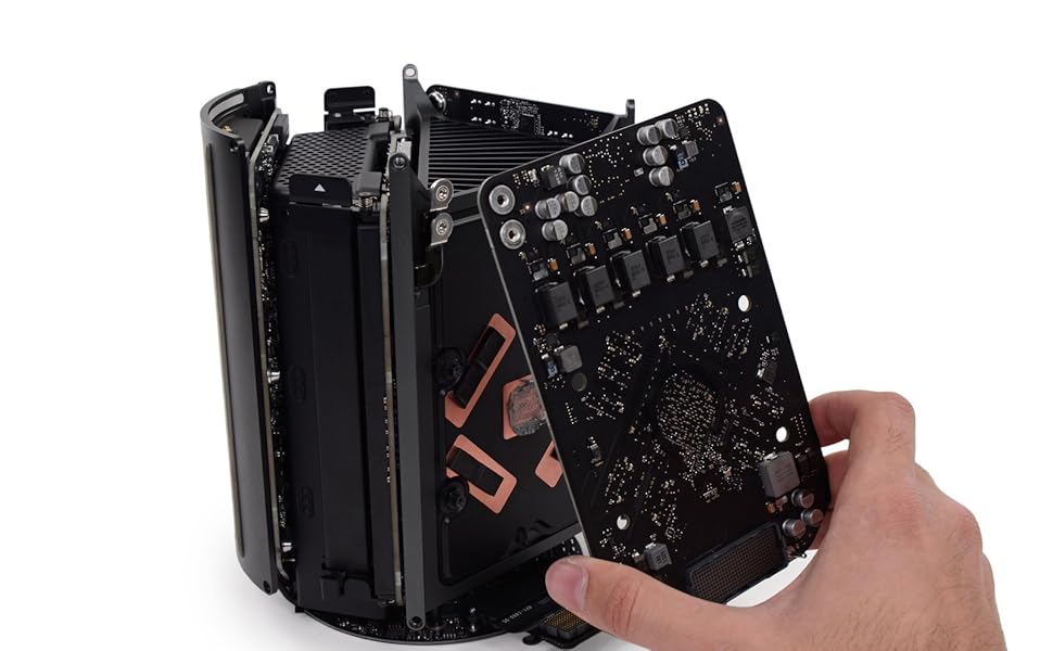 Macデスクトップ macpro2013Windows11Workstations+office Mac Pro 2013 Cylinder Apple Desktop 3.5Ghz | 6-Core | 32 GB