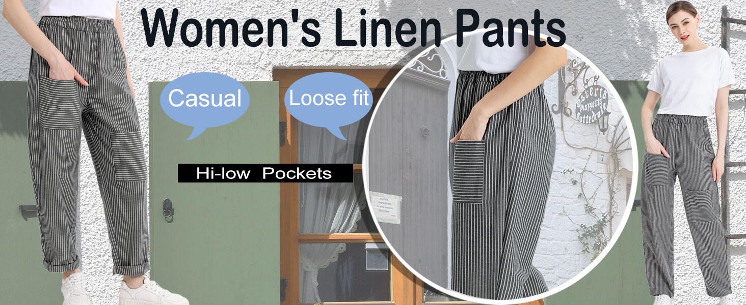 Women's Wide Leg Harem Pants