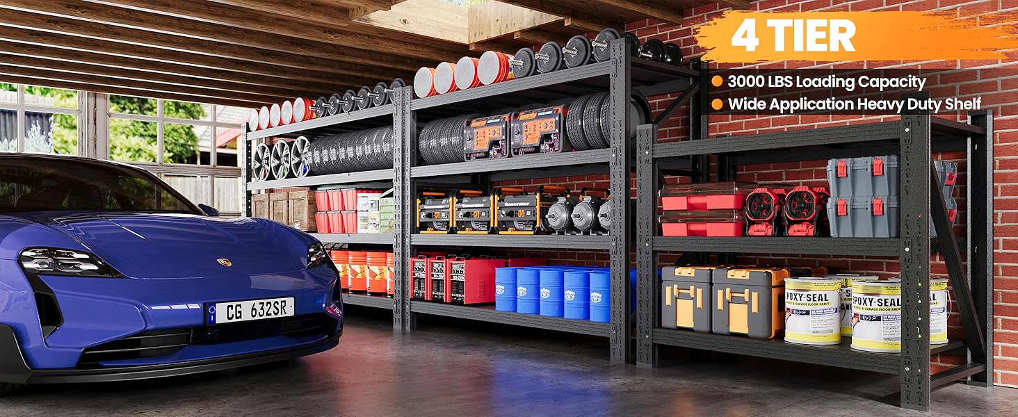 metal shelving