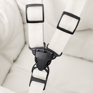 baby swing with safety belt