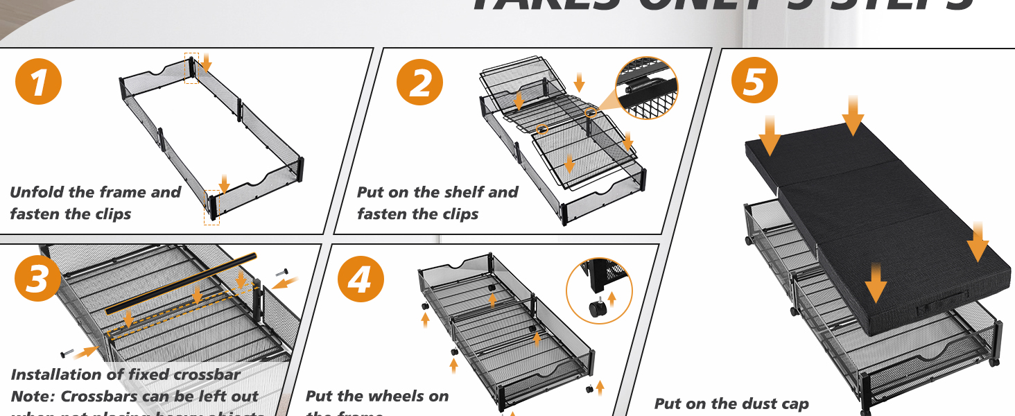 Under the Bed Storage Containers