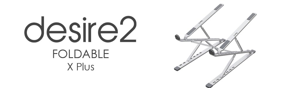 Desire2 logo and image of Desire2 Foldable X Plus