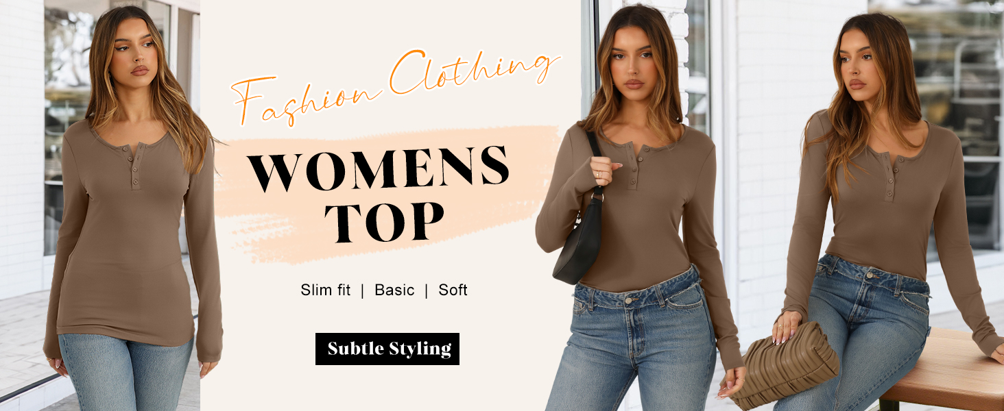womens long sleeve tops