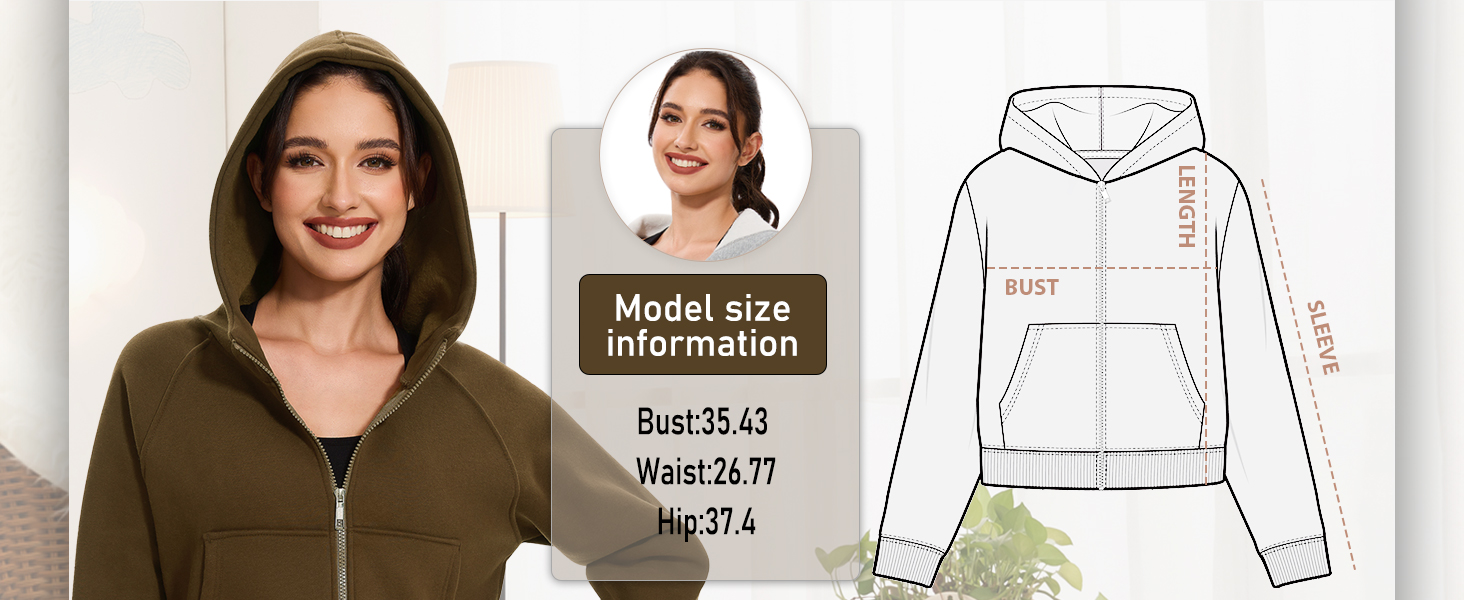 Sudaderas con cremallera para mujer