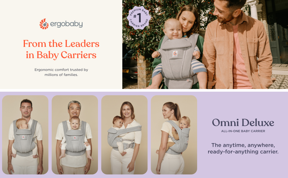 omni deluxe baby carrier mesh