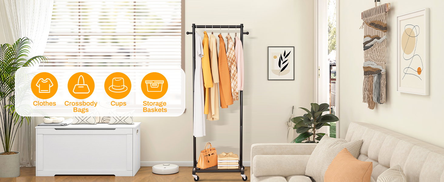 heavy duty clothes rack