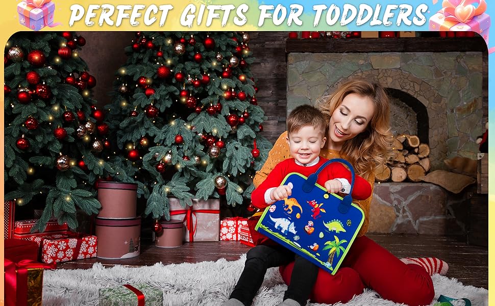 Busy Board Toy for Toddlers, Montessori Sensory Toys for Kids