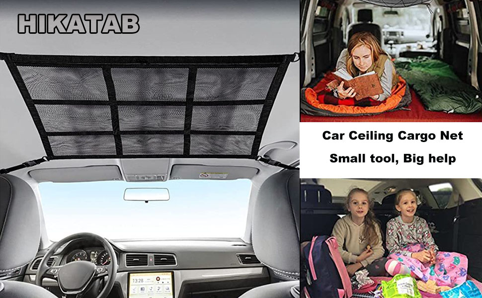 Car Ceiling Cargo Net