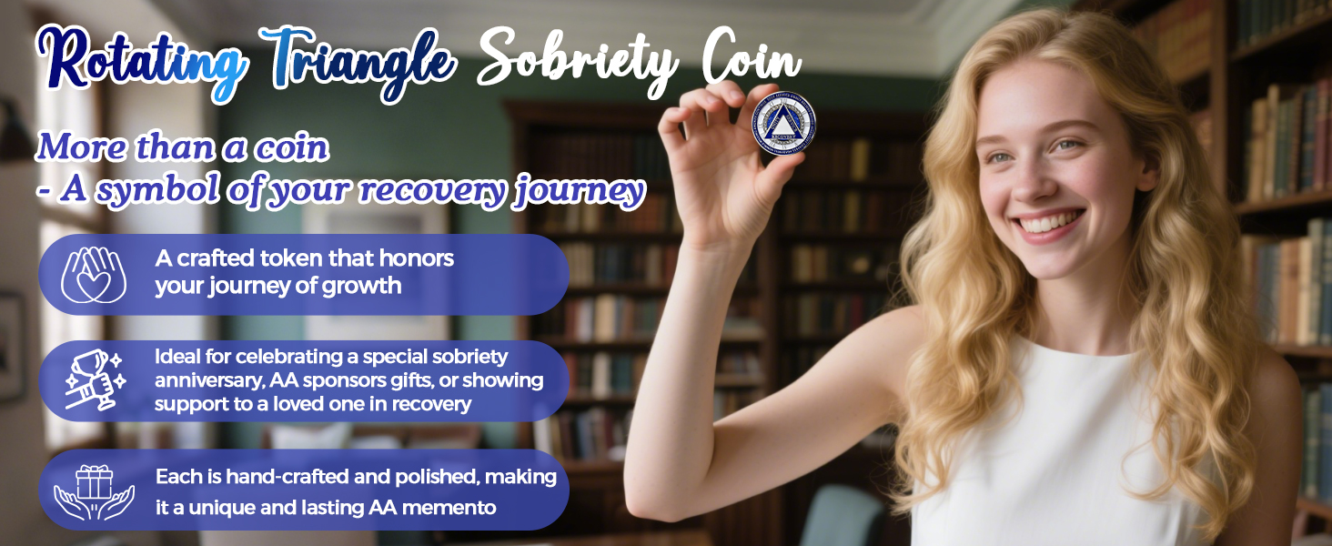 sobriety coin, sobriety chip