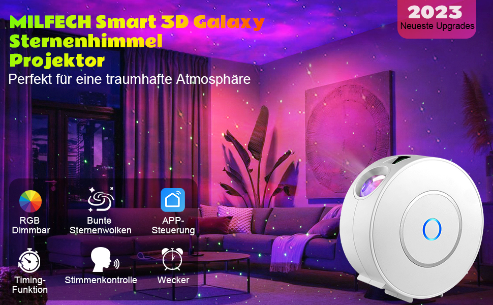LED Smart Sternenhimmel Projektor