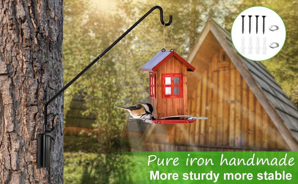 Heavy Duty Extended Reach Wall Mounted Deck Hook Wall Pole, Wall