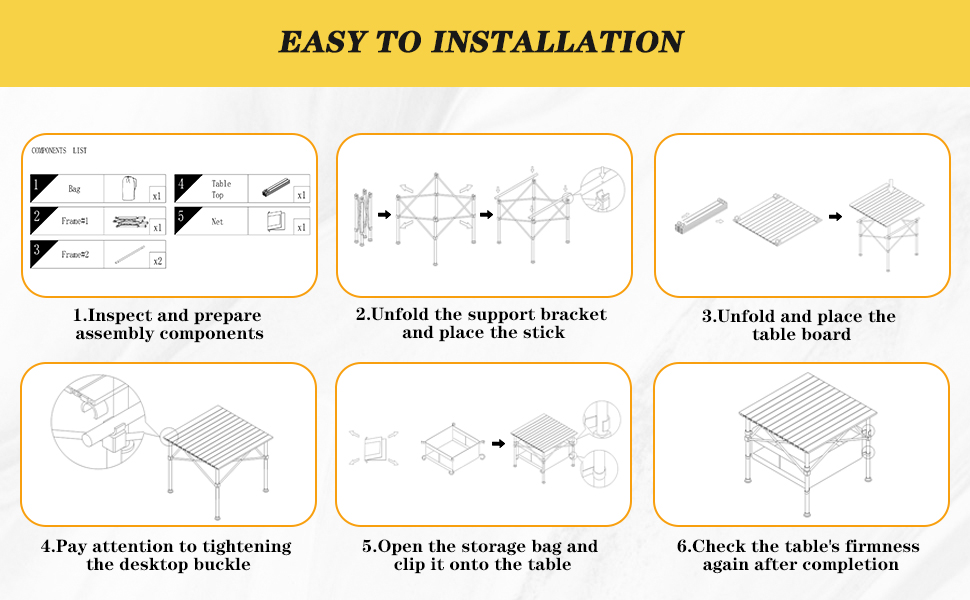 EASY TO INSTALLATION