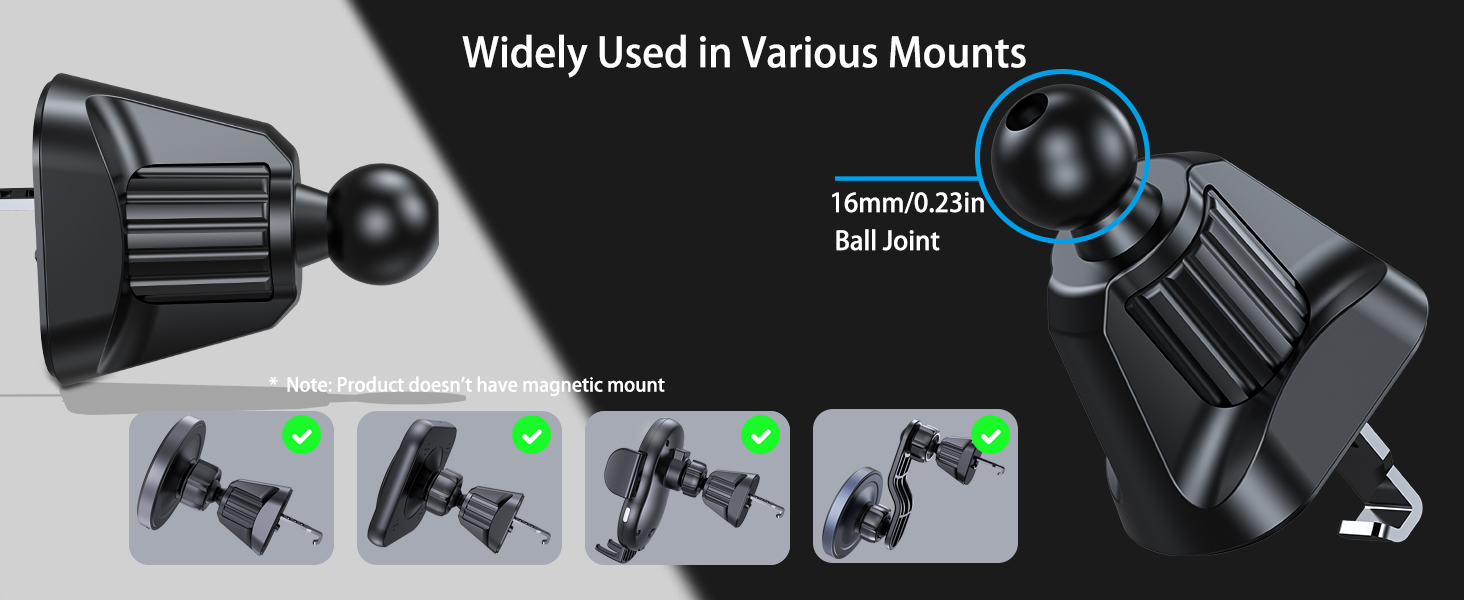 OHLPRO Universal Air Vent Hook for Car Mount, Vent Clip for