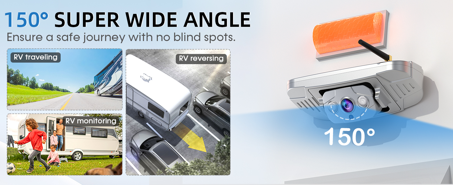 wireless rv backup camera