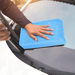 8 Pack Microfiber Glass Cleansing Fabric,Streak Free,Reusable Microfiber Cleansing Fabric 14X16inch,for Cleansing Home windows,Glasses,Mirrors,Screens ,Stainless Metal and Extra(Blue 15 2