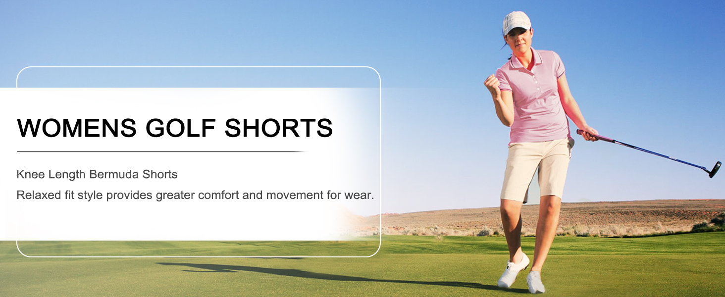 womens golf shorts